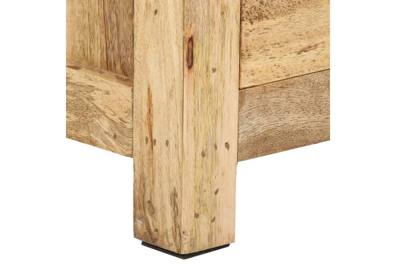 Sängbord 45x35x60 cm massivt mangoträ - Brun - Möbler - Bord & matgrupper - Avlastningsbord - Sängbord & nattduksbord