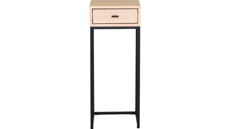 Sängbord Eiknor 75 cm - Vitpigmenterad ek - Möbler - Bord & matgrupper - Avlastningsbord - Sängbord & nattduksbord