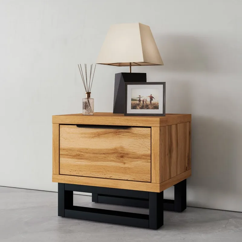 Sängbord Halle S 1 Låda - Möbler - Bord & matgrupper - Avlastningsbord - Sängbord & nattduksbord