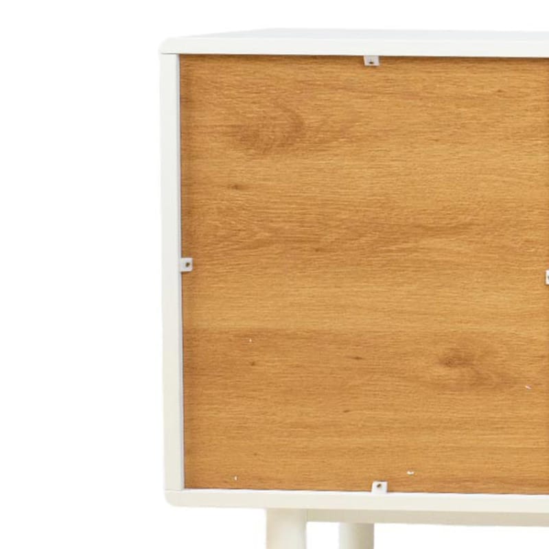 Sängbord Iris 48x40x55 cm - vit - Möbler - Bord & matgrupper - Avlastningsbord - Sängbord & nattduksbord