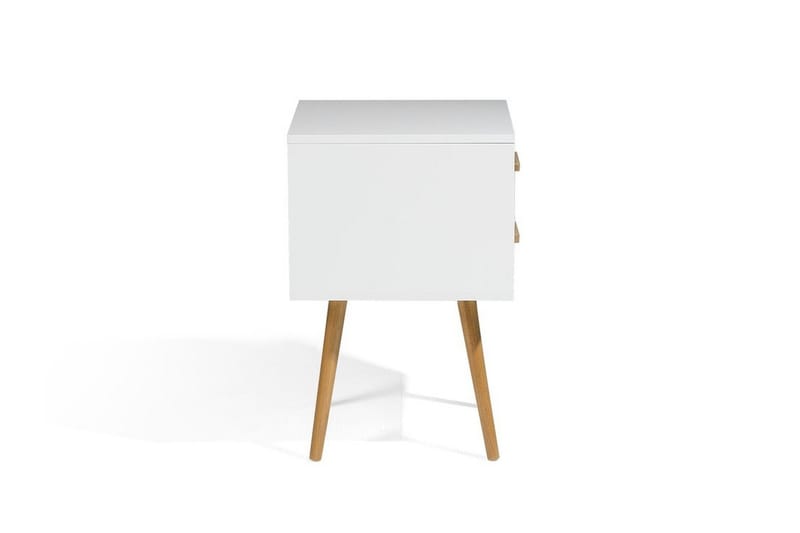 Alabama Sängbord 40 cm - Vit - Möbler - Bord & matgrupper - Avlastningsbord - Sängbord & nattduksbord