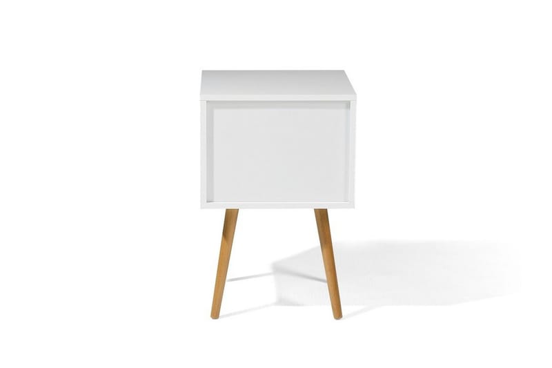 Alabama Sängbord 40 cm - Vit - Möbler - Bord & matgrupper - Avlastningsbord - Sängbord & nattduksbord