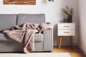 Alabama Smalt Kvadratiskt Sängbord 40 cm med Förvaring och Lådor i Trä - Vit - Möbler - Bord & matgrupper - Avlastningsbord - Sängbord & nattduksbord