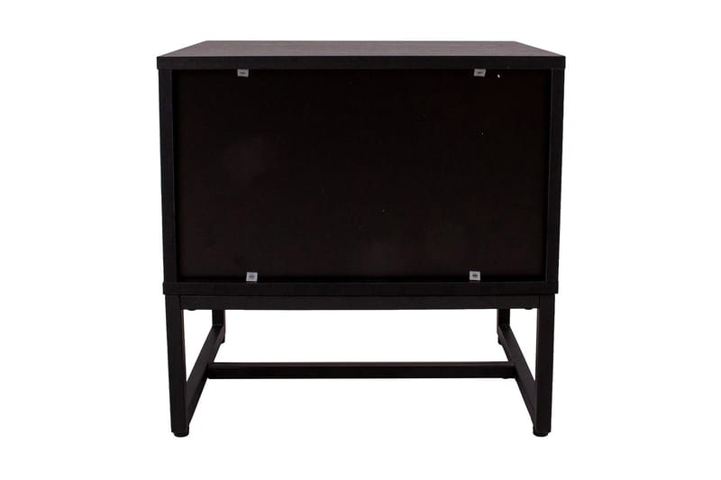 Amsterdam Sängbord Ek/Svart - Möbler - Bord & matgrupper - Avlastningsbord - Sängbord & nattduksbord