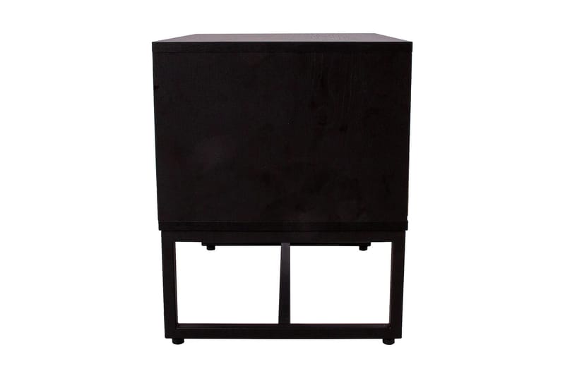 Amsterdam Sängbord Ek/Svart - Möbler - Bord & matgrupper - Avlastningsbord - Sängbord & nattduksbord