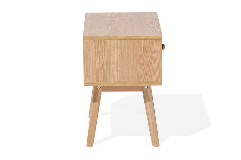 Arvada Sängbord 40 cm med Förvaring Låda - Brun - Sängbord & nattduksbord