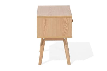 Arvada Sängbord 40 cm med Förvaring Låda - Brun - Möbler - Bord & matgrupper - Avlastningsbord - Sängbord & nattduksbord