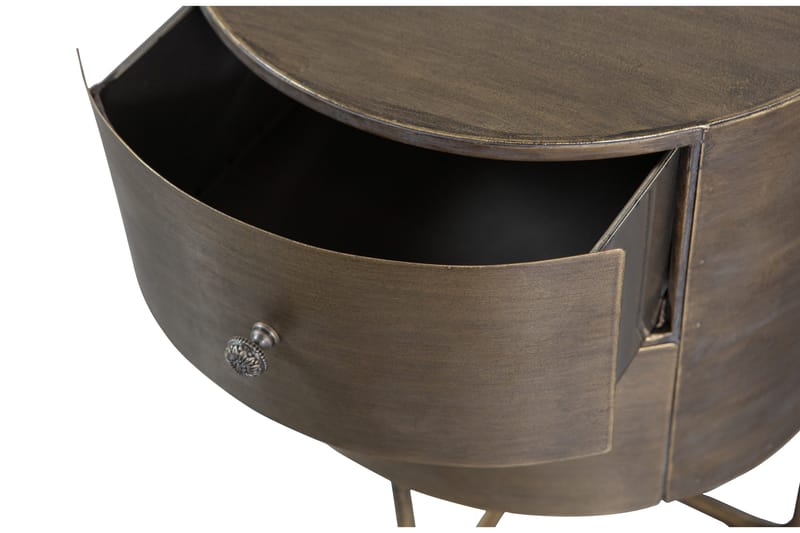 Astranna Sängbord 39 cm - Antik Mässing - Möbler - Bord & matgrupper - Avlastningsbord - Sängbord & nattduksbord