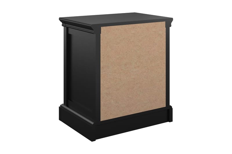 Bristol Sängbord 60x42 cm Svart - Dorel Home - Möbler - Bord & matgrupper - Avlastningsbord - Sängbord & nattduksbord