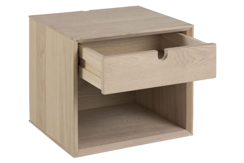 Century Sängbord 37 cm Hög med Förvaring Låda - Beige - Möbler - Bord & matgrupper - Avlastningsbord - Sängbord & nattduksbord