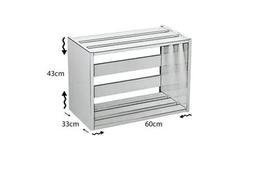Comfortale Sängbord 60 cm - Vit - Möbler - Bord & matgrupper - Avlastningsbord - Sängbord & nattduksbord