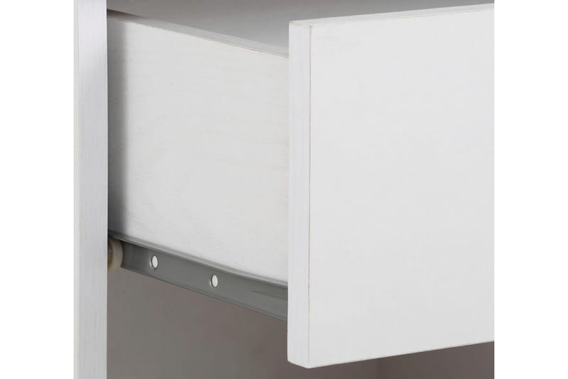 Dareia Sängbord 45 cm - Vit/Brun - Möbler - Bord & matgrupper - Avlastningsbord - Sängbord & nattduksbord