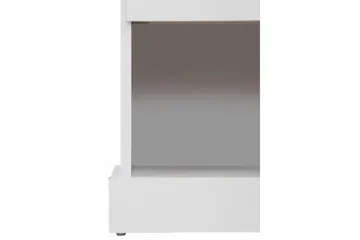 Dareia Sängbord 45 cm - Vit/Brun - Möbler - Bord & matgrupper - Avlastningsbord - Sängbord & nattduksbord