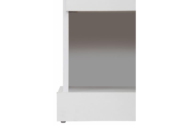 Dareia Sängbord 45 cm - Vit/Brun - Möbler - Bord & matgrupper - Avlastningsbord - Sängbord & nattduksbord