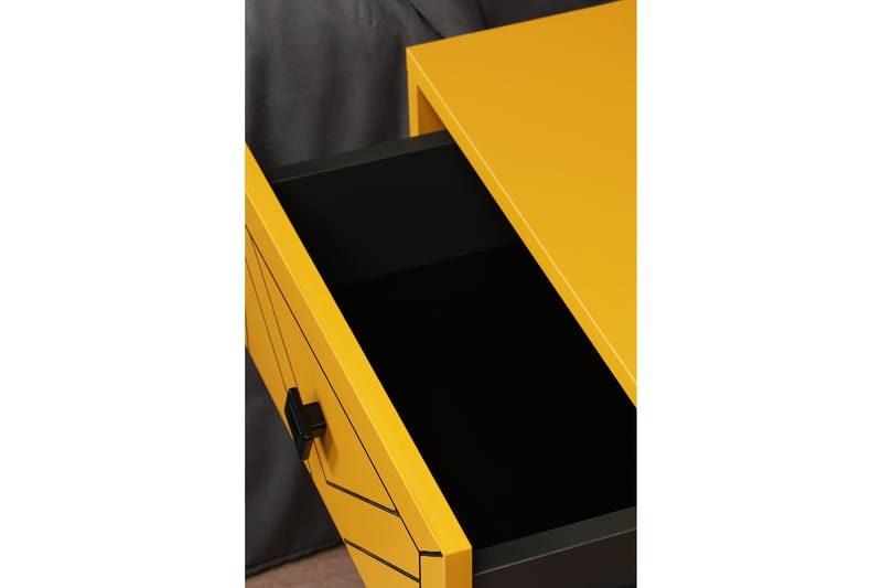 Dasina Sängbord 50 cm - Gul - Möbler - Bord & matgrupper - Avlastningsbord - Sängbord & nattduksbord