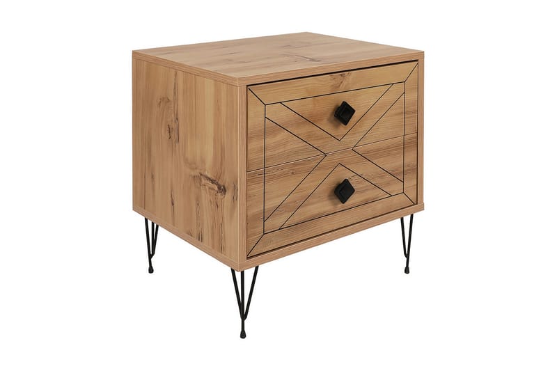 Dasina Sängbord 50 cm - Natur - Möbler - Bord & matgrupper - Avlastningsbord - Sängbord & nattduksbord