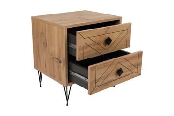 Dasina Sängbord 50 cm - Natur - Möbler - Bord & matgrupper - Avlastningsbord - Sängbord & nattduksbord