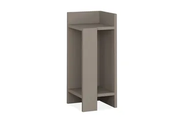 Decorta Sängbord 27 cm med Förvaring Hyllor + Luckor Höger