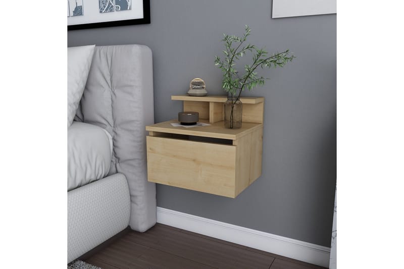 Desgrar Sängbord 39,8x35 cm - Brun - Möbler - Bord & matgrupper - Avlastningsbord - Sängbord & nattduksbord