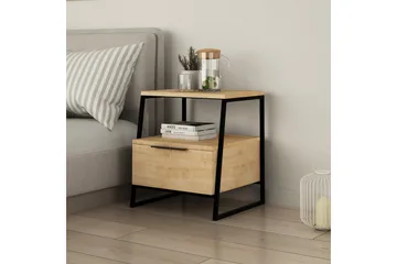 Desgrar Sängbord 45x50 cm - Brun - Möbler - Bord & matgrupper - Avlastningsbord - Sängbord & nattduksbord