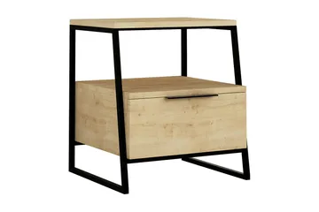 Desgrar Sängbord 45x50 cm - Brun - Möbler - Bord & matgrupper - Avlastningsbord - Sängbord & nattduksbord