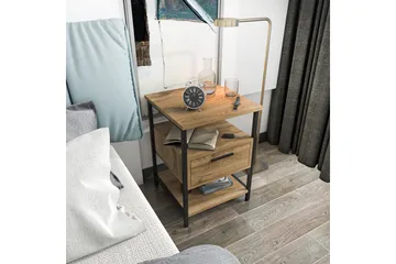 Desgrar Sängbord 45x61,8 cm - Svart - Möbler - Bord & matgrupper - Avlastningsbord - Sängbord & nattduksbord