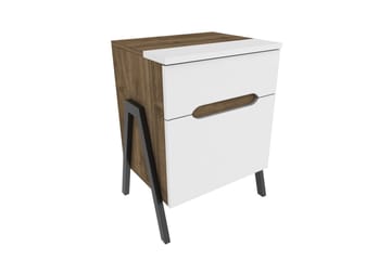 Desgrar Sängbord 45x63,5 cm - Brun - Möbler - Bord & matgrupper - Avlastningsbord - Sängbord & nattduksbord
