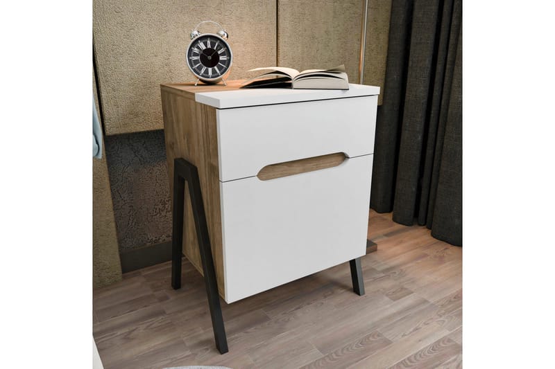 Desgrar Sängbord 45x63,5 cm - Brun - Möbler - Bord & matgrupper - Avlastningsbord - Sängbord & nattduksbord