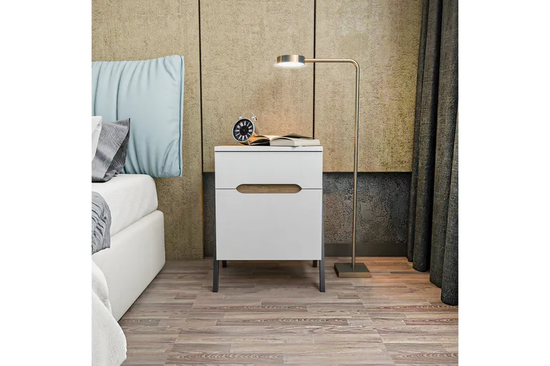 Desgrar Sängbord 45x63,5 cm - Brun - Möbler - Bord & matgrupper - Avlastningsbord - Sängbord & nattduksbord