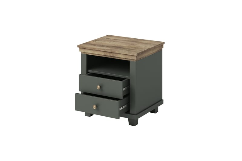 Doade Sängbord 62x200 cm - Grön|Natur - Möbler - Bord & matgrupper - Avlastningsbord - Sängbord & nattduksbord