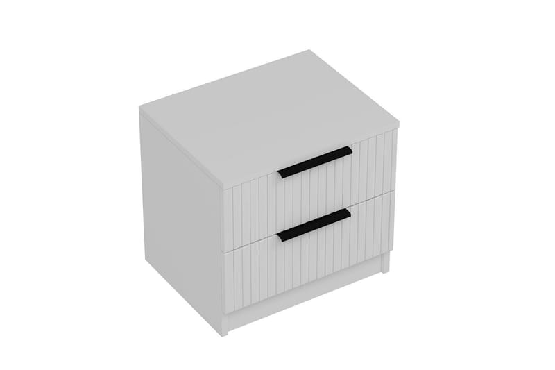 Fruitland Sängbord 54 cm - Vit - Möbler - Bord & matgrupper - Avlastningsbord - Sängbord & nattduksbord