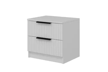 Fruitland Sängbord 54 cm - Vit - Möbler - Bord & matgrupper - Avlastningsbord - Sängbord & nattduksbord