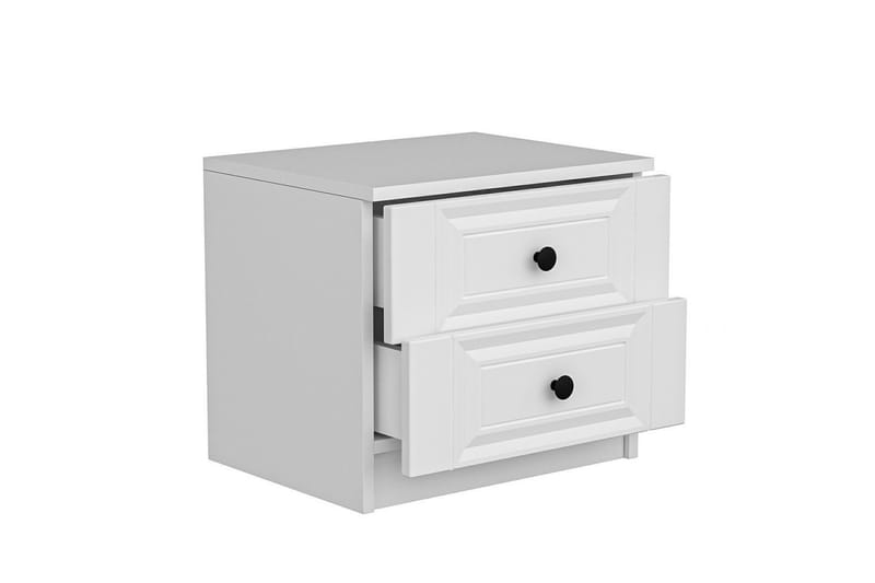 Fruitland Sängbord 54 cm - Vit - Möbler - Bord & matgrupper - Avlastningsbord - Sängbord & nattduksbord