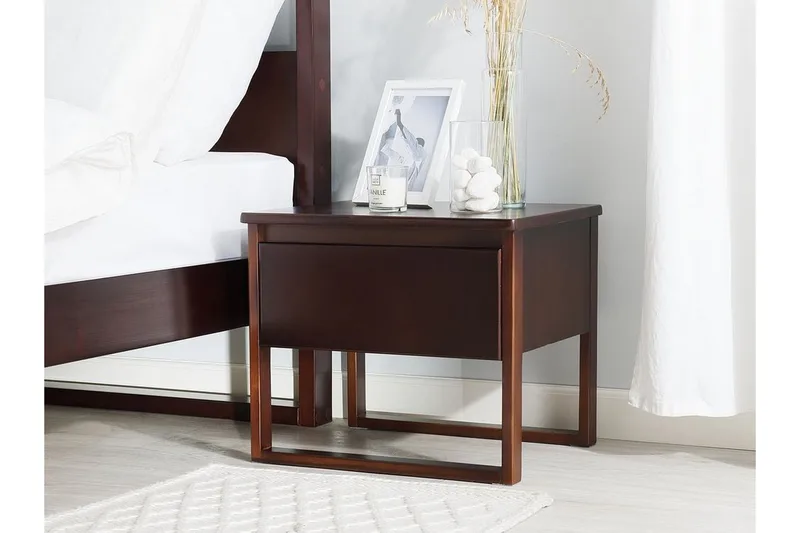 Giulia Sängbord 50 cm - Trä/Natur - Möbler - Bord & matgrupper - Avlastningsbord - Sängbord & nattduksbord