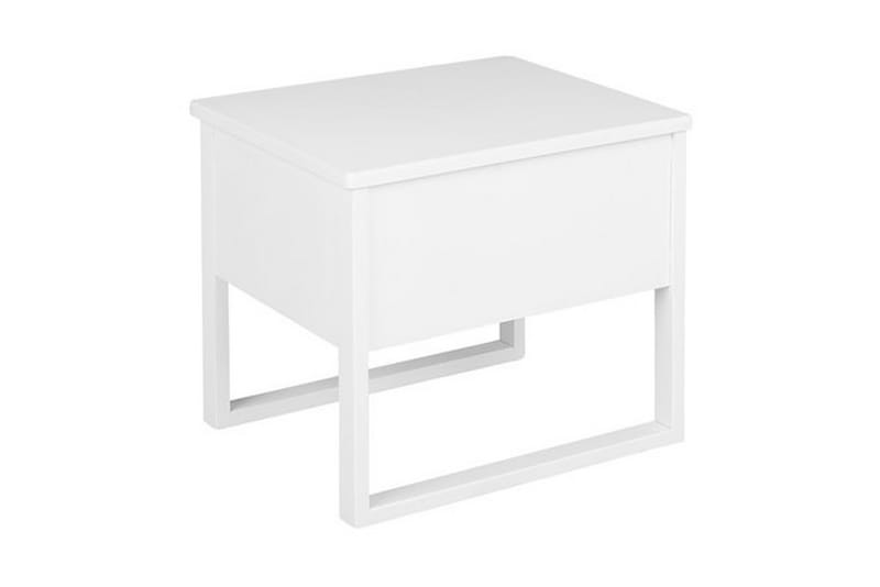 Giulia Sängbord 50 cm - Vit - Möbler - Bord & matgrupper - Avlastningsbord - Sängbord & nattduksbord