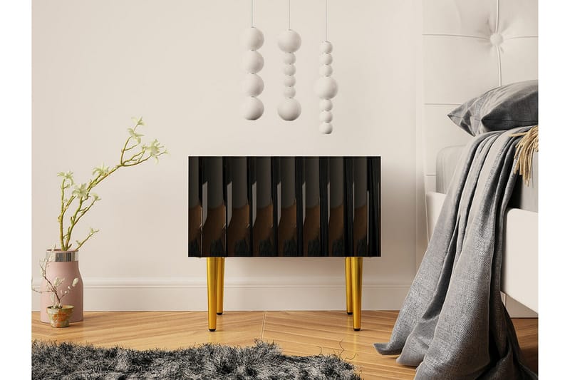 Glenndale Sängbord 50 cm Concept 55 Black - Möbler - Bord & matgrupper - Avlastningsbord - Sängbord & nattduksbord