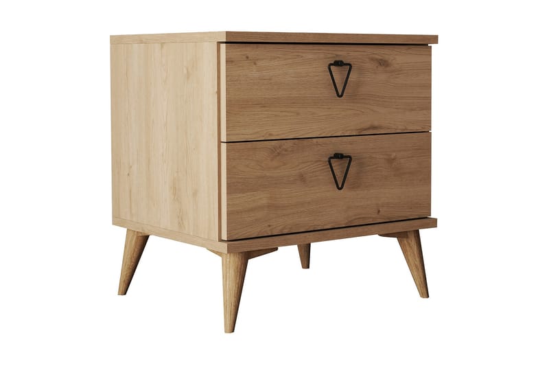 Heibert Sängbord 52 cm - Natur - Möbler - Bord & matgrupper - Avlastningsbord - Sängbord & nattduksbord