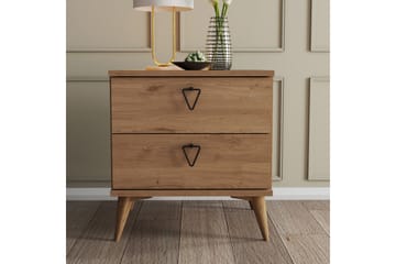 Heibert Sängbord 52 cm - Natur - Möbler - Bord & matgrupper - Avlastningsbord - Sängbord & nattduksbord