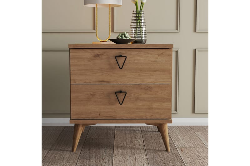Heibert Sängbord 52 cm - Natur - Möbler - Bord & matgrupper - Avlastningsbord - Sängbord & nattduksbord