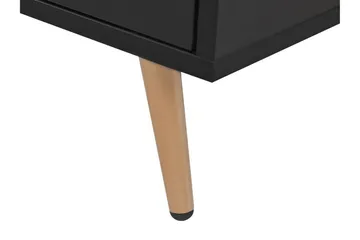Indio Sängbord 50 cm - Svart/Guld - Möbler - Bord & matgrupper - Avlastningsbord - Sängbord & nattduksbord