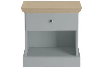 Jundapah Sängbord 45x35 cm - Grå/Brun - Möbler - Bord & matgrupper - Avlastningsbord - Sängbord & nattduksbord