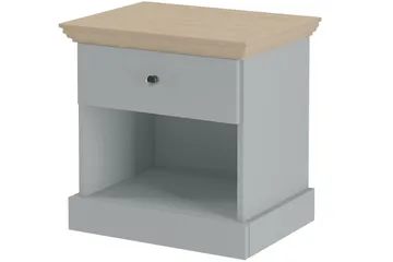 Jundapah Sängbord 45x35 cm - Grå/Brun - Möbler - Bord & matgrupper - Avlastningsbord - Sängbord & nattduksbord