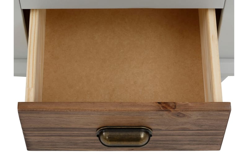 Kagami Sängbord 45x38 cm - Grå/Brun - Möbler - Bord & matgrupper - Avlastningsbord - Sängbord & nattduksbord