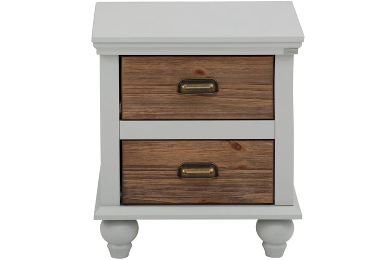 Kagami Sängbord 45x38 cm - Grå/Brun - Möbler - Bord & matgrupper - Avlastningsbord - Sängbord & nattduksbord