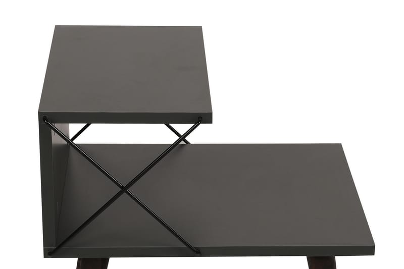 Kaysie Sängbord 50 cm - Antracit - Möbler - Bord & matgrupper - Avlastningsbord - Sängbord & nattduksbord