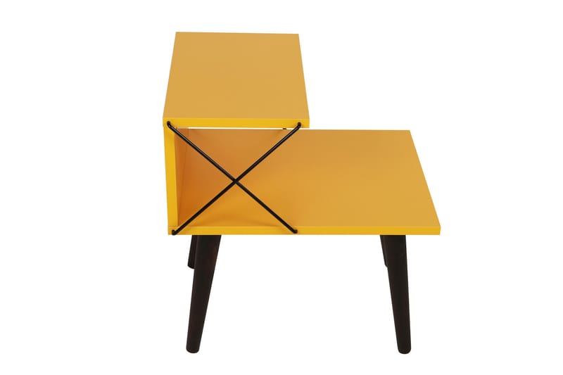 Kaysie Sängbord 50 cm - Gul - Möbler - Bord & matgrupper - Avlastningsbord - Sängbord & nattduksbord