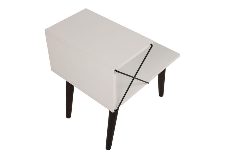 Kaysie Sängbord 50 cm - Vit - Sängbord & nattduksbord