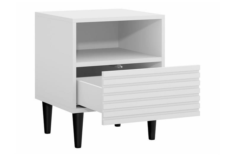 Kintore Sängbord 42 cm - Svart - Möbler - Bord & matgrupper - Avlastningsbord - Sängbord & nattduksbord