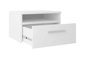 Kintore Sängbord 50 cm - Vit - Möbler - Bord & matgrupper - Avlastningsbord - Sängbord & nattduksbord
