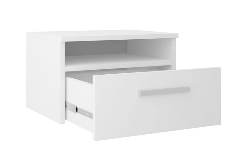 Kintore Sängbord 50 cm - Vit - Möbler - Bord & matgrupper - Avlastningsbord - Sängbord & nattduksbord